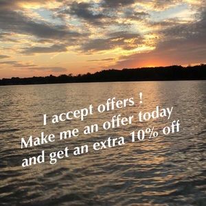 I ACCEPT MOST OFFERS !